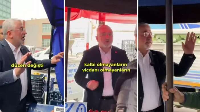 Pazarda denetime çıkan Çorum Belediye Başkanı isyan etti: Bu nasıl ahlak! Düzen değişti...