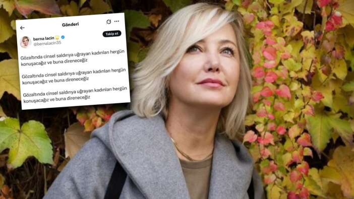 Berna Laçin'den Türk polisine çirkin iftira: Tepkiler gelince silmek zorunda kaldı!  EGM'den yalanlama geldi...