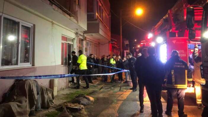 Evde çıkan yangında 3 aylık Sevginur bebek ve 4 yaşındaki abisi Efe hayatını kaybetti