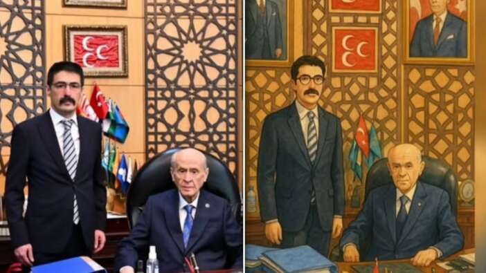 Devlet Bahçeli Studio Ghibli akımına katıldı! "Doğru zamanda doğru fotoğraf"