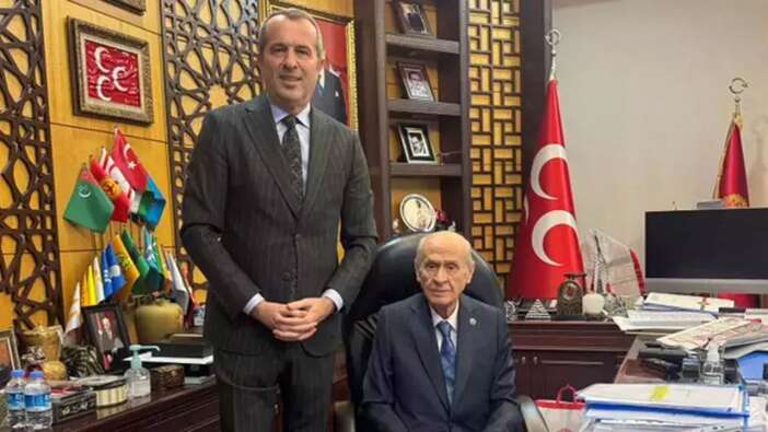 MHP'li Saffet Sancaklı'dan Devlet Bahçeli'ye ziyaret
