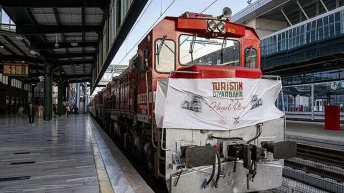 Kültür ve yolculuk bir arada! Turistik Diyarbakır Ekspresi 11 Nisan'da ilk seferine başlıyor