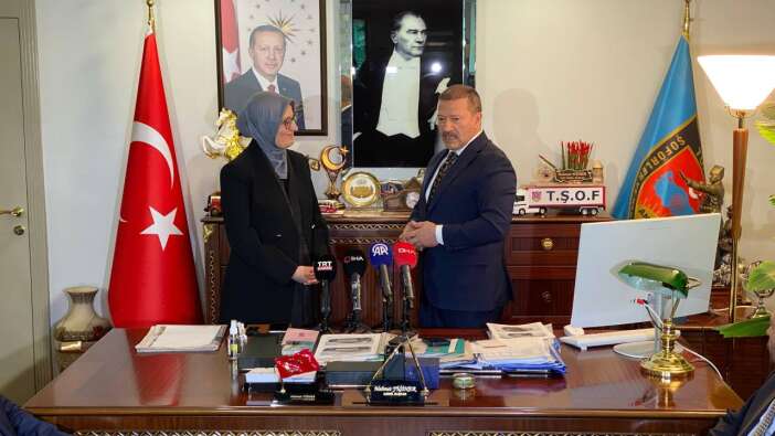Türkiye Şoförler ve Otomobilciler Federasyonu bir günlük hasılatını Filistin'e bağışlayacak
