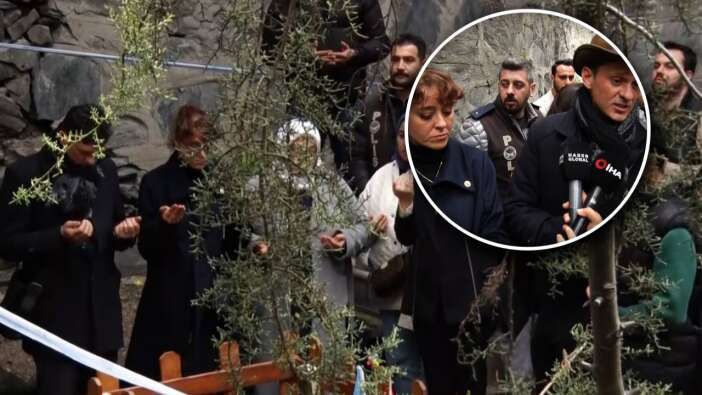Mattia Ahmet Minguzzi’nin mezarı tahrip edildi: Aile duruşma sonrası kabir başında