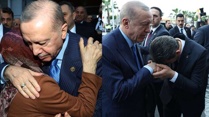 Erdoğan AK Parti Antalya İl Başkanlığı’nda sevgi seli ile karşılandı! Bu sevgiyi kimse yıkamaz!