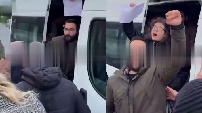 Azgın azınlık haddini aştı! “Ağzı süt kokuyordu” dediler cezaevinden böyle çıktılar!