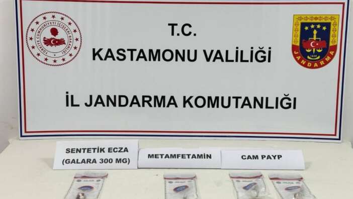 Kastamonu'da jandarmadan uyuşturucuya darbe! 3 şüpheli gözaltında