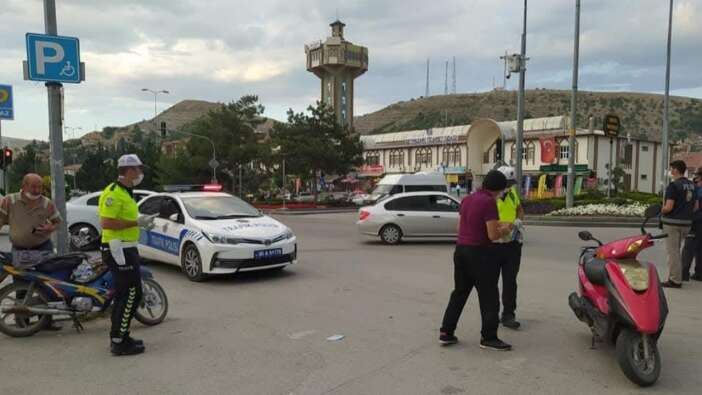 Beypazarı’nda motosiklet denetimi: Güvenlik için sıkı kontrol