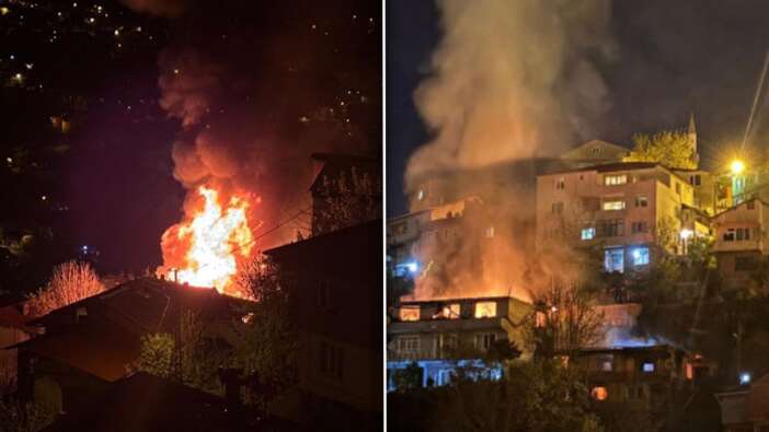 Zonguldak’ta iki katlı binada yangın faciası: Evde mahsur kalan bir kişinin cansız bedeni bulundu!