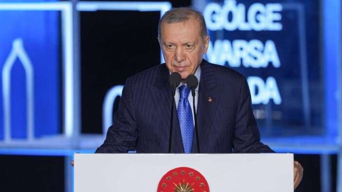 Cumhurbaşkanı Erdoğan'dan 3. Uluslararası Yeditepe Bienali'nde "Tek parti faşizmi tarihe karışmıştır" vurgusu