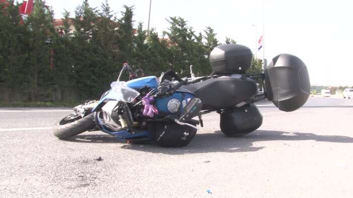 Kartal’da feci kaza! Otomobil ile motosiklet çarpıştı, 1 ağır yaralı