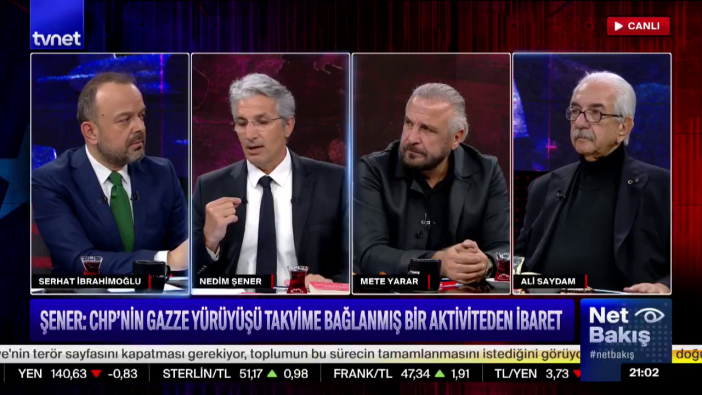 Nedim Şener: İmamoğlu’nun yolsuzluğunu gizlemek için Gazze'yi kullanıyorlar!
