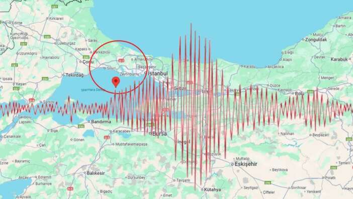 AFAD duyurdu: İstanbul'da bir saatte 8 deprem meydana geldi!