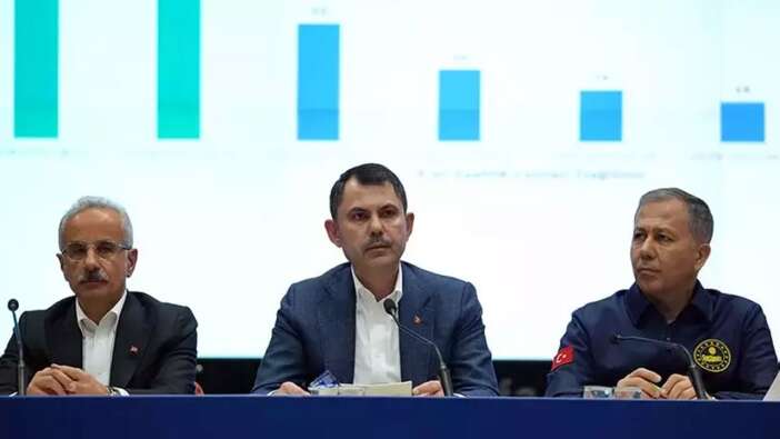 En çok ihbar 3 ilçeden! Bakan Kurum: İstanbul'un kaybedecek bir saniyesi bile yok!