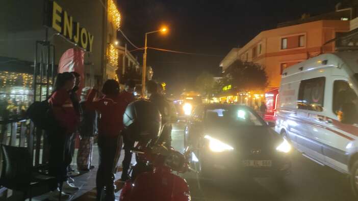 Tekirdağ’da motosiklet kazası! Sürücü hastaneye kaldırıldı