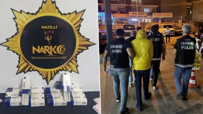 Nazilli’de zehir tacirlerine darbe: 14 şüpheli yakalandı