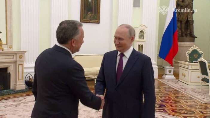 Rusya Devlet Başkanı Putin, Kremlin'de Trump'ın Özel Temsilcisi Witkoff'la bir araya geldi