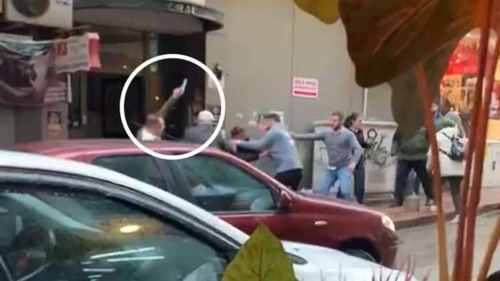 Samsun’da kavgayı ayırmak isteyen uzman çavuş havaya ateş açtı