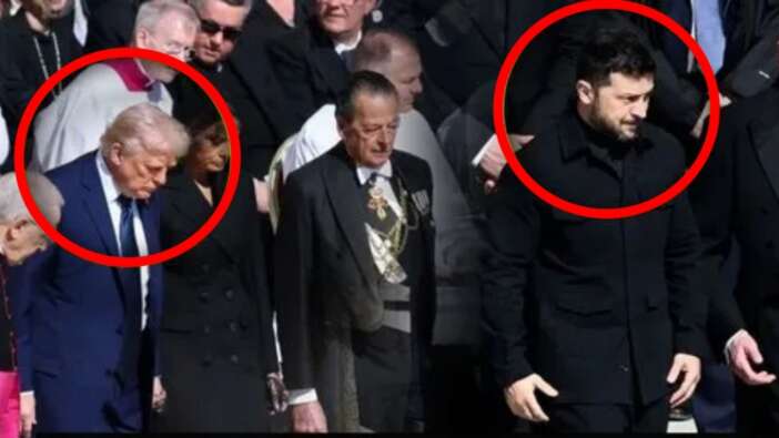 Beyaz Saray'daki tarihi kavga sonrası Trump ve Zelenskiy ilk kez bir araya geldi! Papa'nın cenaze töreninde kısa görüşme...