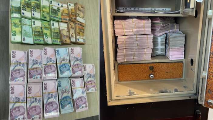 İBB operasyonunun 2. dalgasında şok görüntüler: Para kasaları ve binlerce fişek ele geçirildi