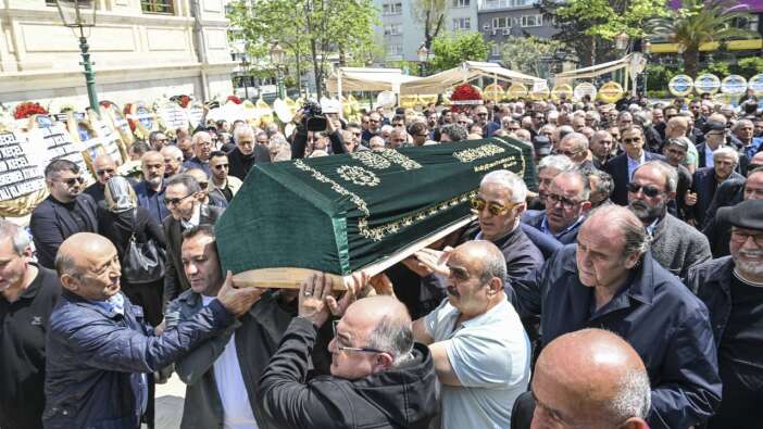 Ali Osman Boyner Zincirlikuyu Mezarlığı'nda toprağa verildi