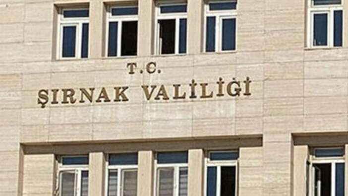 Şırnak'ta 8 bölge İçin 15 günlük özel güvenlik kararı