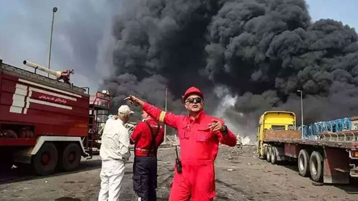 İsrail'den jet yanıt! İran'daki patlama ortalığı karıştırdı! Yüzlerce yaralı var!