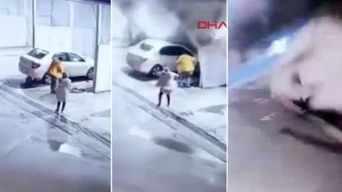 Samsun’da heyelan faciası: Baba ve 2 çocuğu hayatını kaybetti, anne yaralı kurtarıldı! Dehşet anları kamerada...