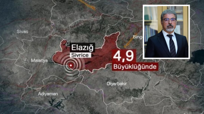 Elazığ'daki 4,9'luk deprem ile ilgili flaş açıklama: 5 yıl önceki depremin artçısı