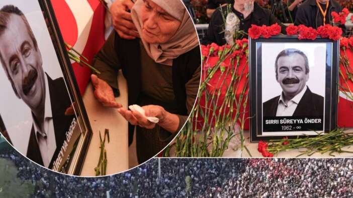 Barışın emekçisine son görev: İnşaat işçileri bile mesaiden çıkıp Sırrı Süreyya'nın cenazesine koştu