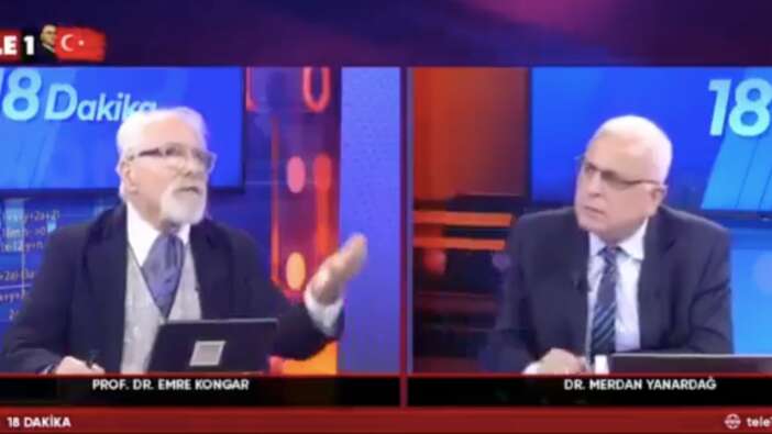 Tele1’de Merdan Yanardağ ve Emre Kongar arasında Sırrı Süreyya Önder tartışması: Canlı yayında gergin anlar
