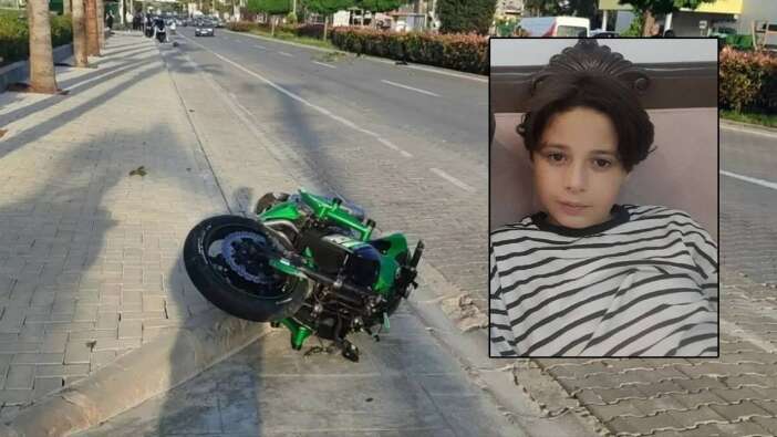 Marmaris'te trajik kaza: Motosikletin çarptığı 12 yaşındaki Görkem Mehmet hayatını kaybetti