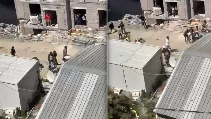 Gaziosmanpaşa'da inşaat işçileri birbirine girdi: Kalas ve demirlerle saldırdılar!
