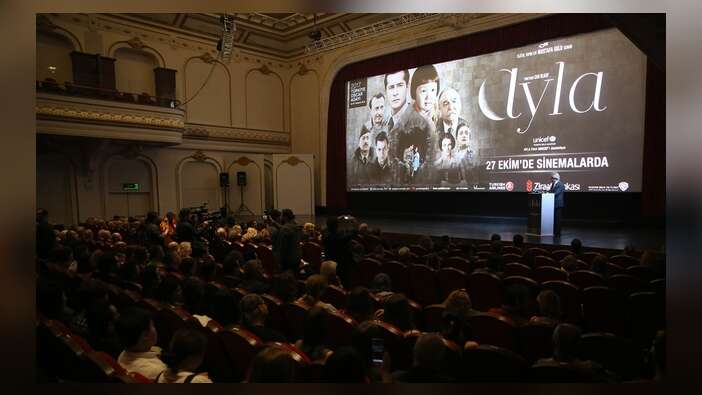 "Ayla"nın ön gösterimi Beyoğlu'nda gerçekleştirildi...