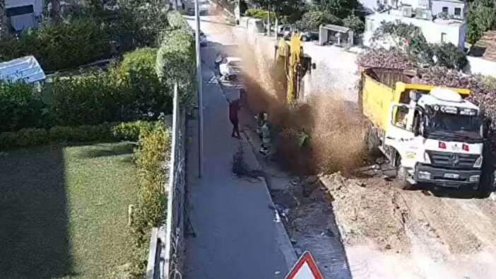 Bodrum’da altyapı krizi bitmiyor: Yine aynı noktada patlama!