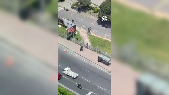 İsrail Başkonsolosluğu önünde silah sesleri! Havaya ateş açıldı! İşte ilk sözleri...