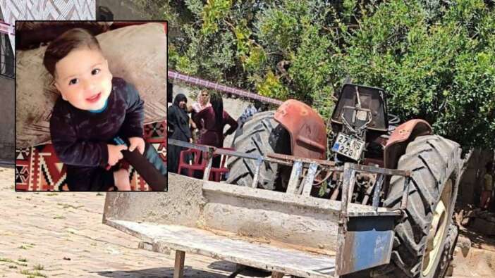 Birecik'te kahreden olay! 2 yaşındaki bebek traktörü çalıştırdı, 1 yaşındaki kuzeni ezilerek can verdi