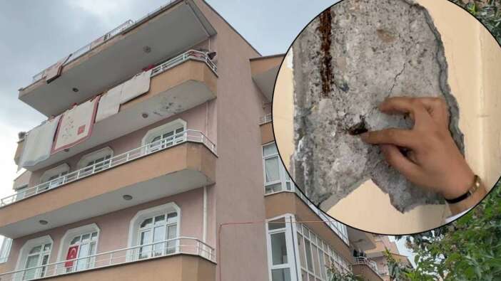 Avcılar'da 40 yıllık sitedeki binalar çürük çıktı, apar topar tahliye edilip mühürlendi