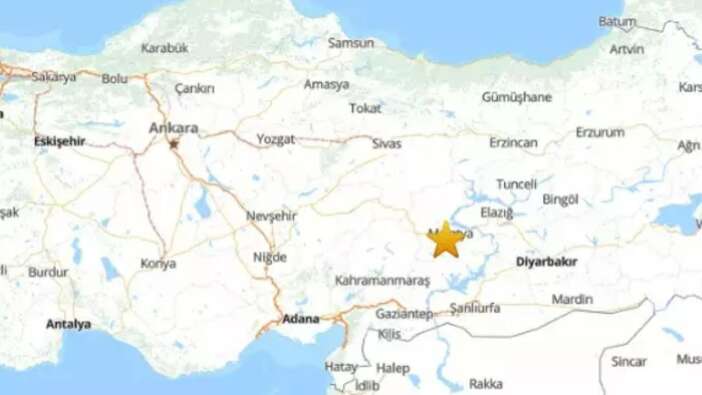 AFAD'dan son dakika açıklaması! Malatya’da korkutan deprem!