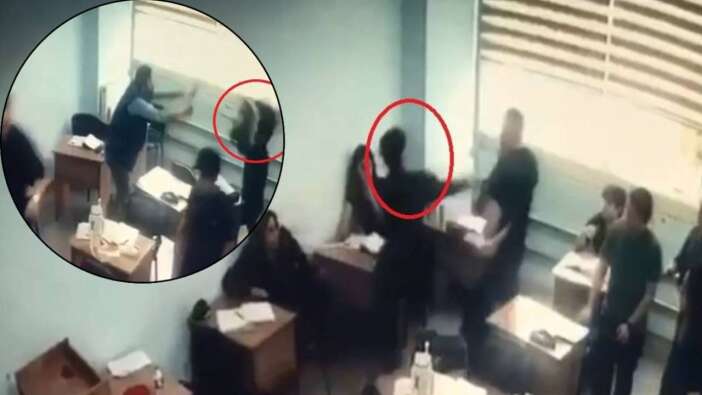 Gebze'de zihinsel engelli genç dersi bastı! Bıçaklı ve sopalı saldırı anları kamerada