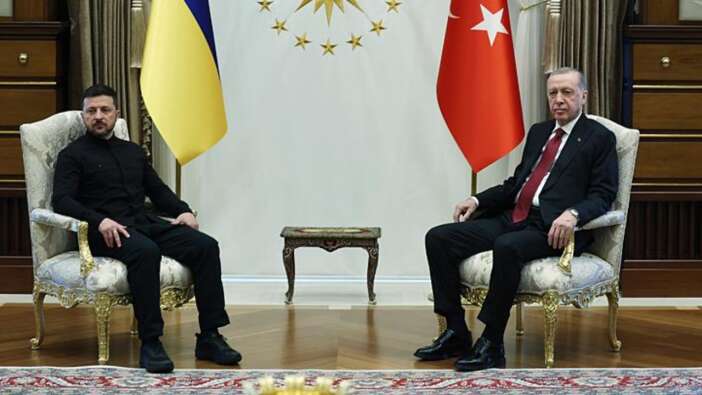 2 saat 40 dakikalık zirve... Cumhurbaşkanı Erdoğan ile Zelenskiy görüşmesi sona erdi! Açıklama bekleniyor