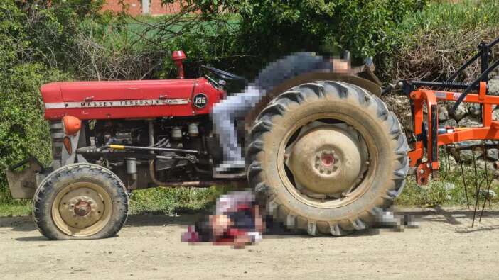 Tarladan dönüşte karı-kocayı köy meydanında canice öldürdü!