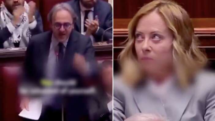 Meloni’ye parlamentoda tokat gibi sözler! “Netanyahu’ya karşı tek kelime edemiyor”