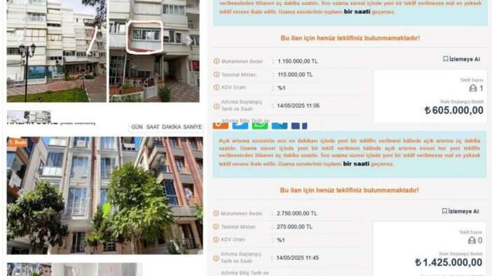 Yarı fiyatına ev sahibi olma imkanı! İcralı konut ihaleleri başladı
