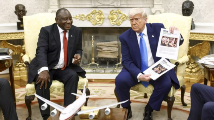 Güney Afrika Donald Trump'ı köşeye sıkıştırdı: O görüntüler yalan çıktı!