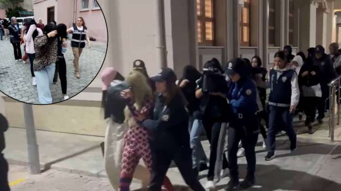 Konya'da 10 masaj salonuna 'Şah-Mat' operasyonu; 74 kadın kurtarıldı, 28 şüpheli gözaltında