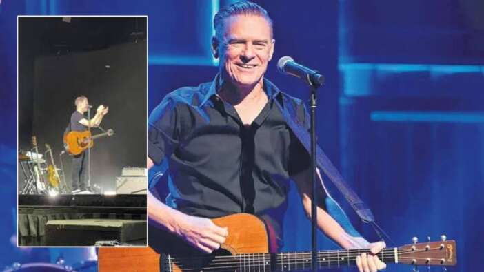 Bryan Adams'tan konserde Gazze çağrısı: Bebeklerin bombalanmasına hayır!