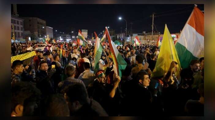 Kerkük ve Erbil'de tehlikeli oyun! Sokağa çıkıp PKK sloganları attılar...