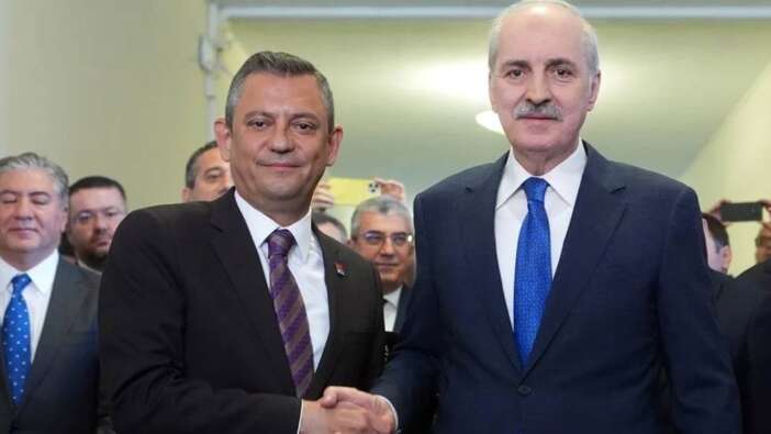 Kritik görüşme sona erdi! Numan Kurtulmuş'tan Özgür Özel'e ziyaret