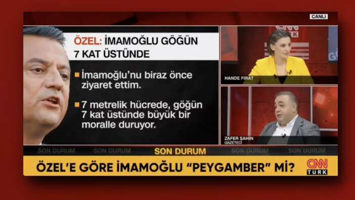 “Göğün 7 katı” benzetmesi tepki çekti! Zafer Şahin: Sıradaki açıklama Mesih İmamoğlu olur!